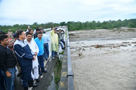 Big Breaking उत्तराखंड में बारिश से तबाही सीएम धामी ने थानों मार्ग