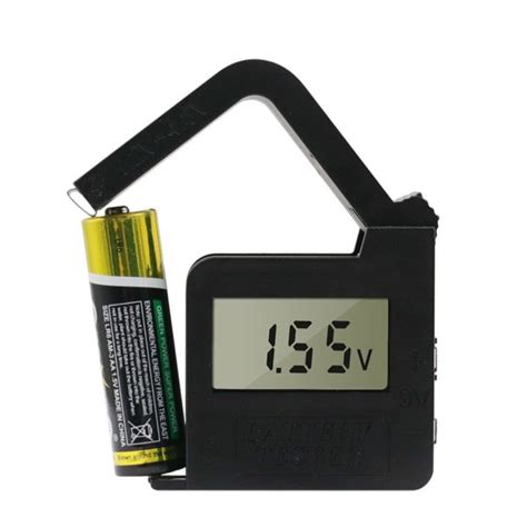 Poueve Lcd For 15vaaaaa9v Capacity Indicator Battery Voltmeter Battery Test Tool Capacity