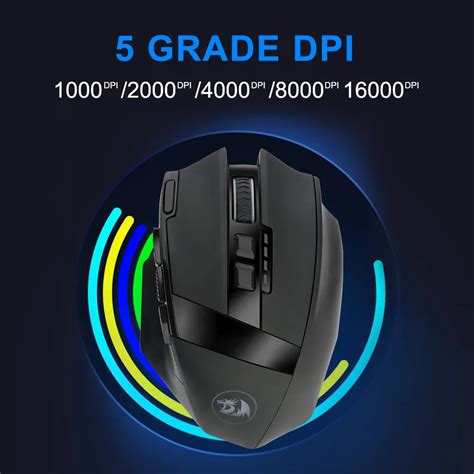 Redragon Sniper Pro M P Rgb Usb G Wireless Gaming Mouse Dpi