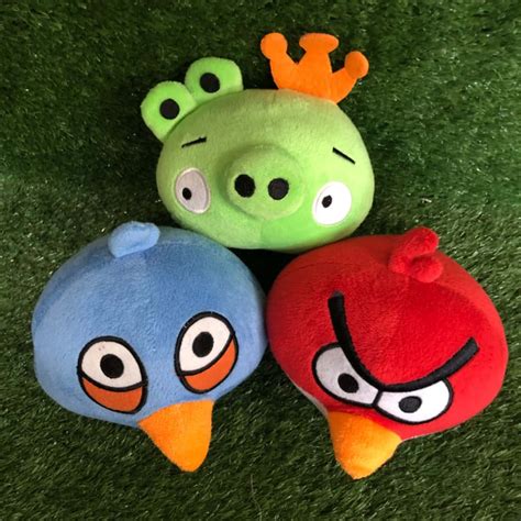 Angry Birds Plush Toys (3 Pieces)(s)