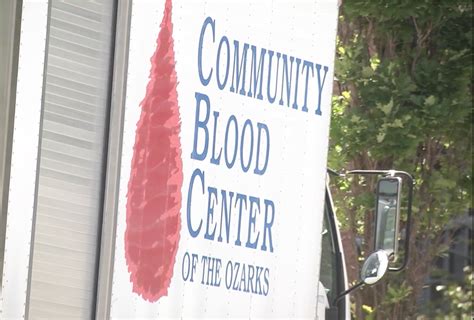 The Community Blood Center Of The Ozarks Estara Llevando A Cabo Una