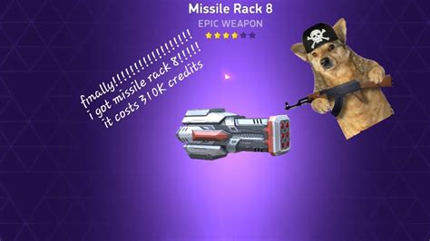 Finally I Got Missile Rack 8 In Mech Arena Part 20 YouTube