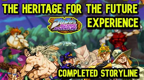 Jojo S Bizarre Adventure Heritage For The Future Experience