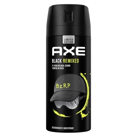 Desodorante En Spray Black Remix Bizarrap Axe 150 Ml Supermercado