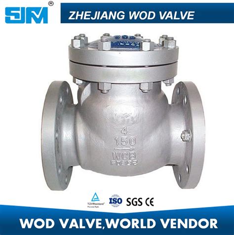 H44 Stainless Steel Flanged Swing Check Valve Non Return Valve China