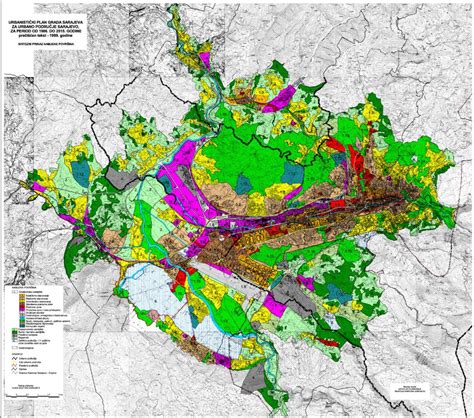 Urbanisti Ki Plan Grada Sarajeva