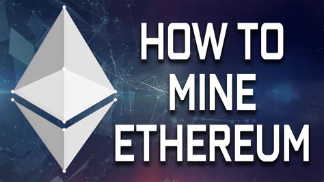 How To Mine Ethereum Very Easy 2021 Youtube