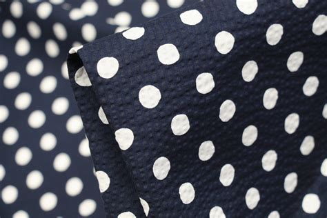 Navy Ripple Spot Tessuti Fabrics Online Fabric Store