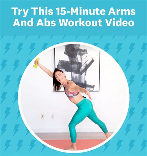 Your Arms And Abs Will Be Shaking After This 15 Minute Workout Video Abs Workout Video