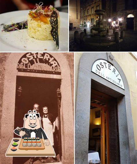 Osteria Dell Antiquario Roma Menu Del Ristorante Prezzi E Recensioni