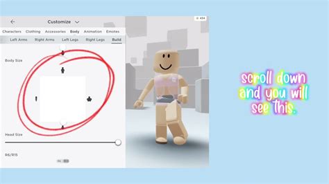 How To Get A Better” Body Scale 🤩 Roblox Tutorial 👍 Youtube
