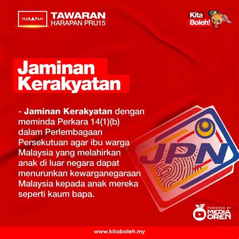 Manifesto Ph Tawaran Pakatan Harapan Untuk Pru