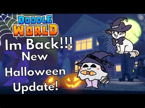 New Halloween Event Doodle World Youtube