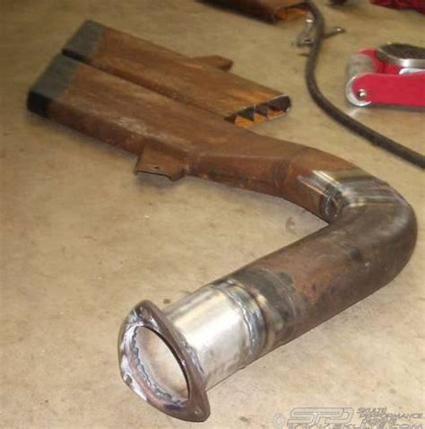 Fabbing The Side Exhaust With Plenty Of Clearance Aka Nascar Boom