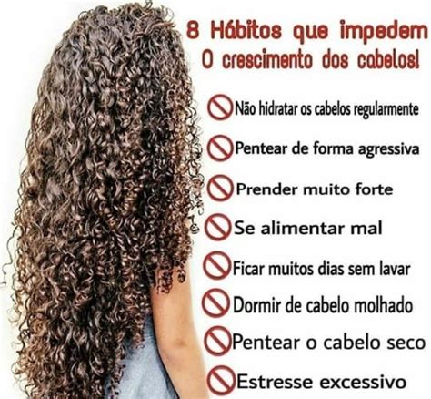 Hábitos que impedem o crescimento do cabelo Cabelo crescer mais