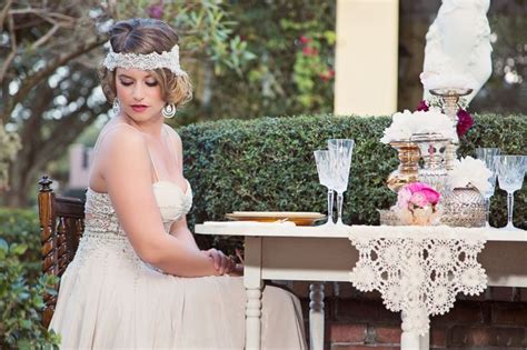 1920s Vintage Glam Wedding Inspiration Every Last Detail Vintage