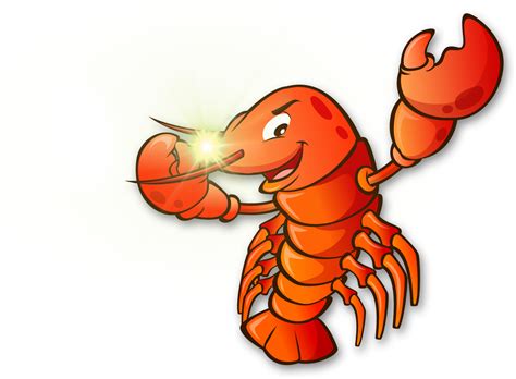 Shrimp Clip Art Cartoon Lobster Png Transparent Png Full Size