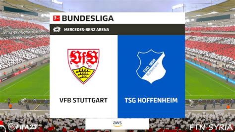 LIVE VFB Stuttgart Vs TSG Hoffenheim Bundesliga 2024 Match Today