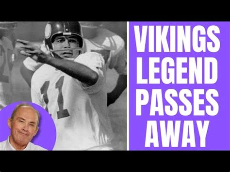 Remembering Minnesota Vikings legend QB Joe Kapp – SKOR North