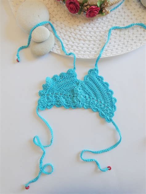 Set Bikini All Uncinetto Neonata Etsy Italia