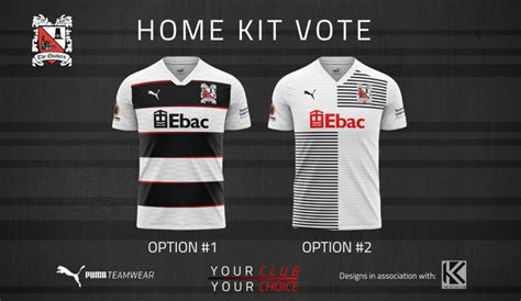 Kit Vote – And the winner is……. - News - Darlington Football Club