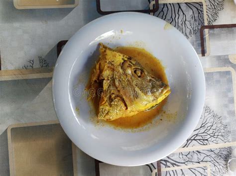 Gulai Kepala Ikan Or Fish Head Curry Padang Cuisine West Sumatra