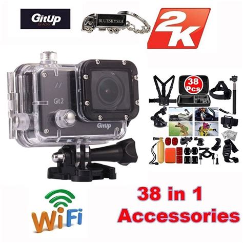 Blueskysea Gitup Git Waterproof Sports Action Camera Wifi Novatek