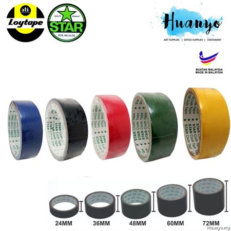 Loytape Star Binding Tape Cloth Tape Meter Mm Mm Mm Mm