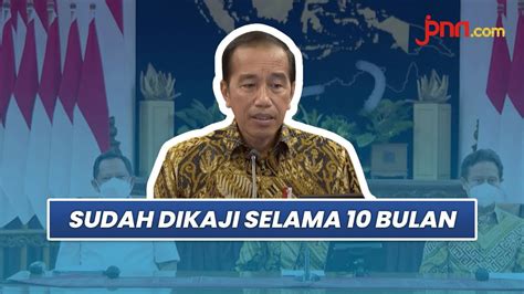 Jokowi Resmi Cabut Ppkm Youtube