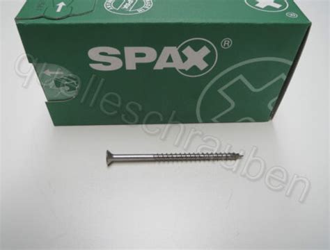 Original Abc Spax Spanplattenschrauben Spaxschrauben A2 Edelstahl V2a