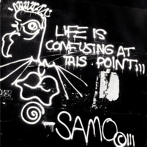 Life Is Confusing At This Point Basquiat Samo Basquiat Artist Jm