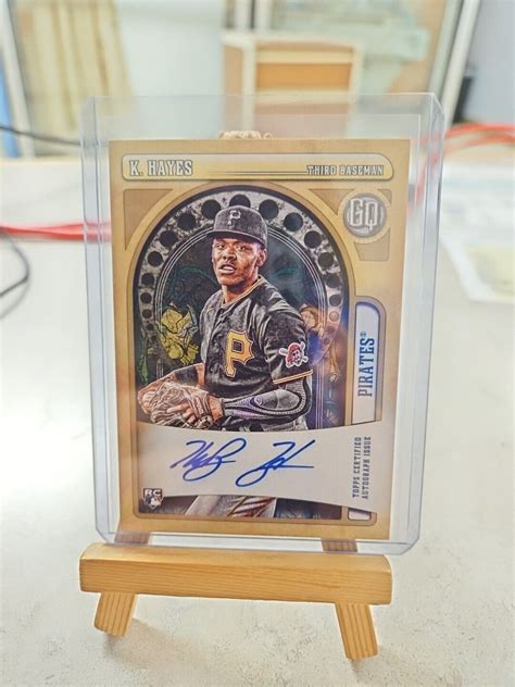 Topps Gypsy Queen Ke Bryan Hayes Rookie Card Rc Auto Gqa Kh