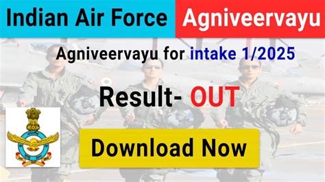 CASB Result 2024 Agniveervayu Home Login Indian Air Force