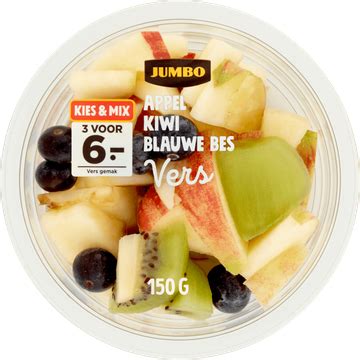 Jumbo Fruitstukjes Appel Kiwi Blauwe Bessen 150g Bestellen