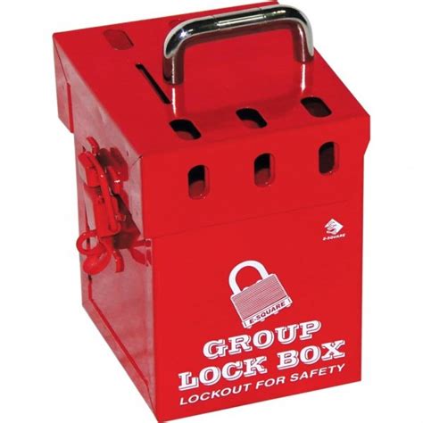 Group Lockout Boxes Lockout Tagout Loto Equipment