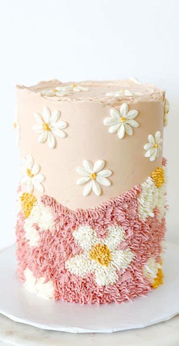 50 Cute Buttercream Cake Ideas For Any Occasion Pink Daisy