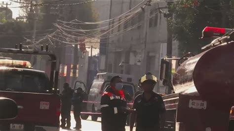 Sofocan Incendio En Calles De La Alcaldía Azcapotzalco N