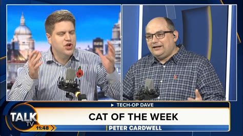 Peter Cardwell Tech Op Dave Extra Biscuits Cat Of The Week An