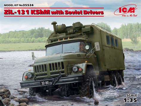 Scalehobbyist ZiL 131 KShM With Soviet Drivers By ICM Models