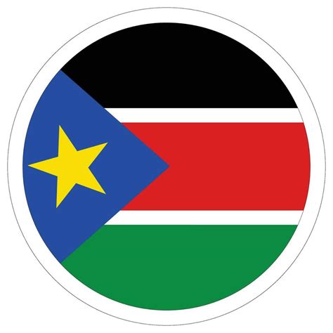 South Sudan Flag Flag Of South Sudan Design Shape 25862512 Vector Art