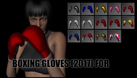 Boxing Gloves For Genesis 8 Female By Sedartonfokcaj On Deviantart