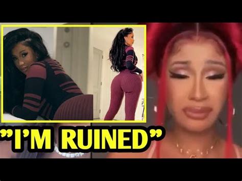 IT RUINED ME Cardi B Opens Up About REGRET Over Brazilian Butt Lift