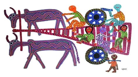 Bhil art: How a Tribe Uses Dots to Tell Their Story