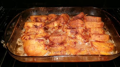 Oven Baked Candied Yams Youtube