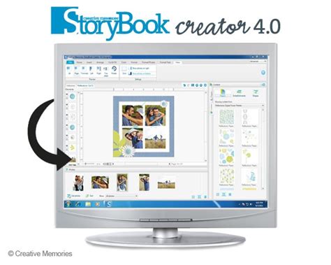 Downloading Creative Memories Storybook Creator 40 Upgrade New Features Woo H Creative