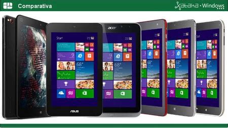 Comparativa Seis Tablets De 8 Pulgadas Con Windows 8 1