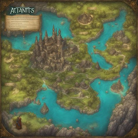 Atlantis Map By Das4y On Deviantart