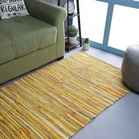 Amazon Cotton Rag Rug X Feet X Multicolor Chindi