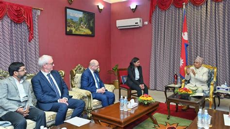 FES Global President Pays Courtesy Call On President Paudel Epardafas