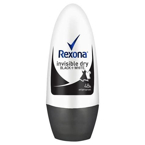 Buy Rexona Women Antiperspirant Roll On Deodorant Invisible Dry Black